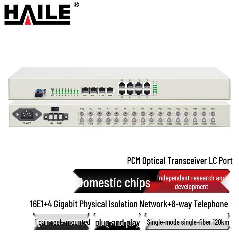 HAILE Multi-Service PCM Optical Transceiver