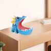 Dinosaur Figure Candy Bowl Cartoon Decorative Resin Animal Sculpture Key Holder for Office Bookshelf