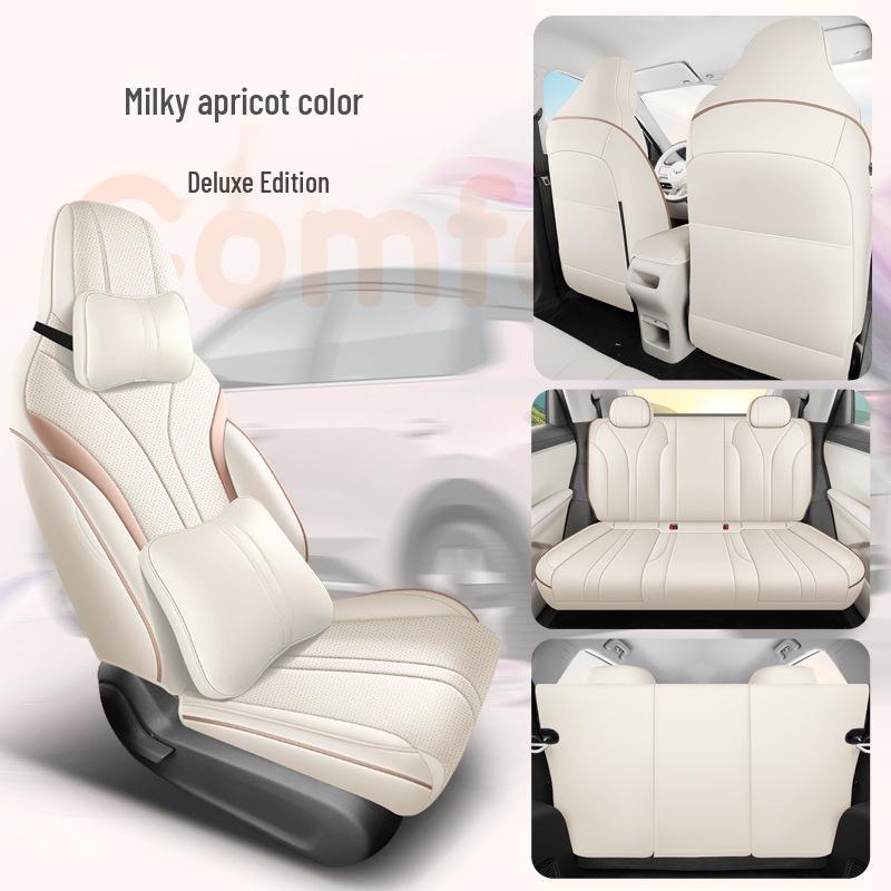 Wuling Bingo S Perforated Leather Wear-Resistant Cute Cartoon Full Coverage Car Seat Cushion