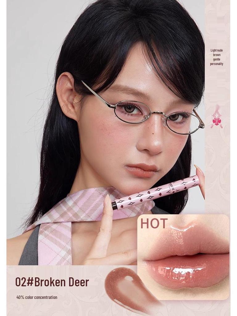 New Arrival: Haggard Black Ash Imo Monster Moisturizing Lip Gloss with Mirror Finish.