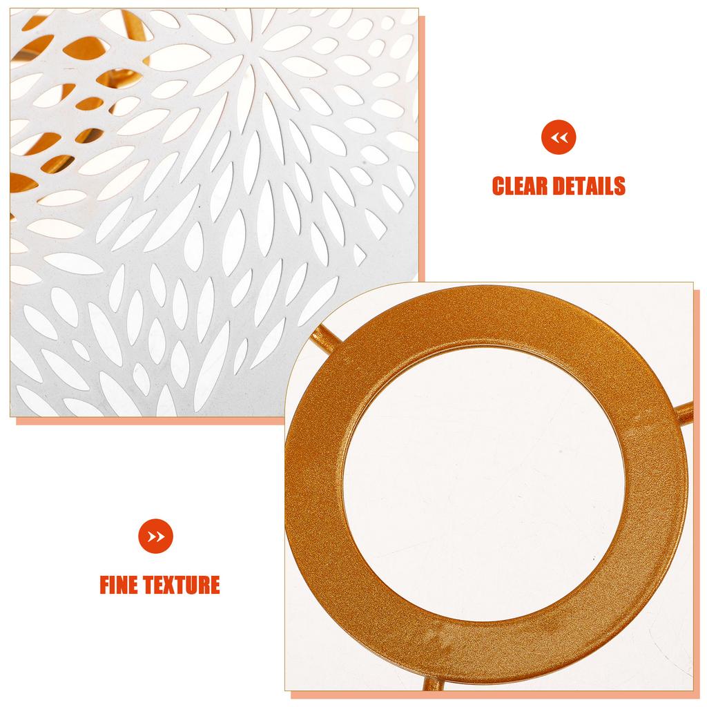 Hollow Design Lampshade Decorative Shades Bedroom Household Bedside Desk Out Cover Ceiling Light