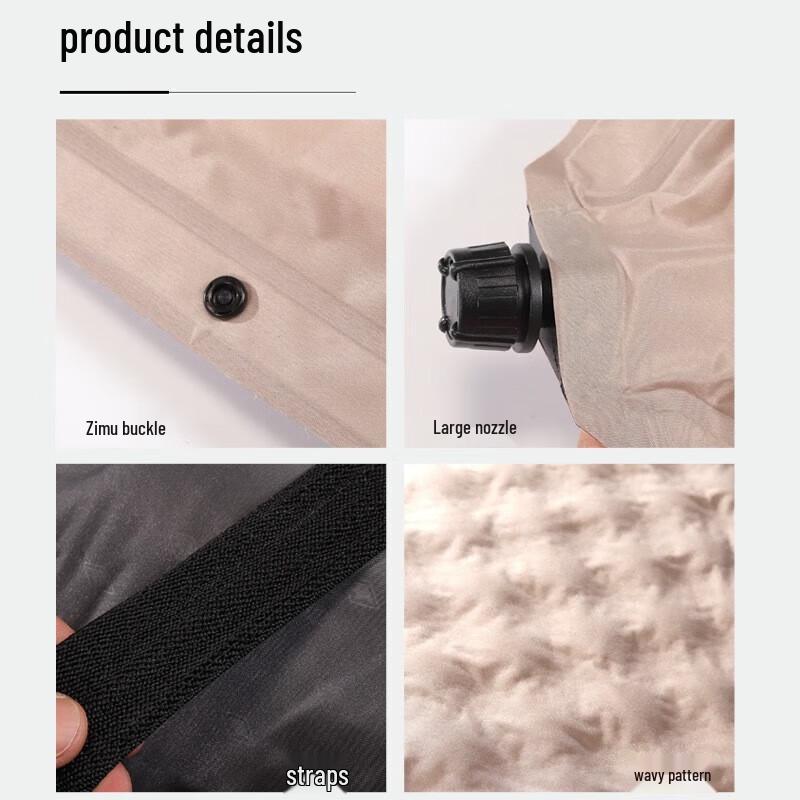 FTLY Outdoor Connectable Double Inflatable Sleeping Pad