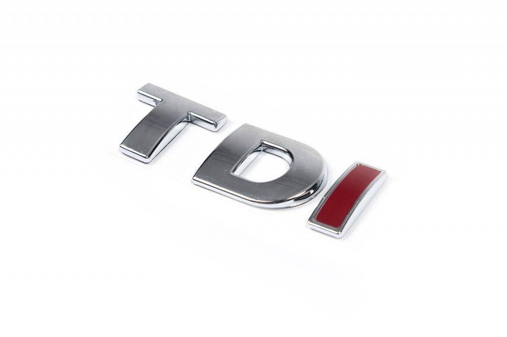 

Надпись Tdi OEM, Красная І для Volkswagen Polo 1994-2001 гг