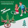 PVC Christmas Tree Ring Toss Game: Interactive Inflatable Toy for Parent-Child Fun At Christmas Parties