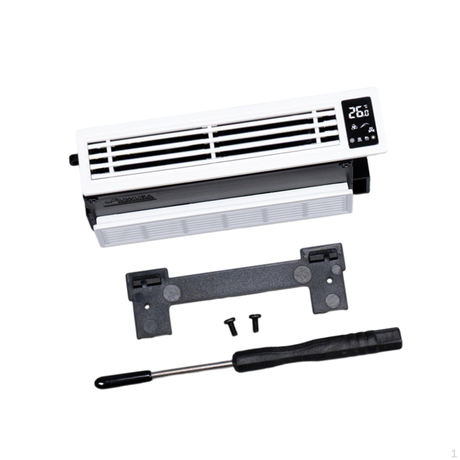 

Набор миниатюрных моделей кондиционеров, Декор для кукольного домика, Реалистичная прочная симуляция масштаба 1/12 Style A