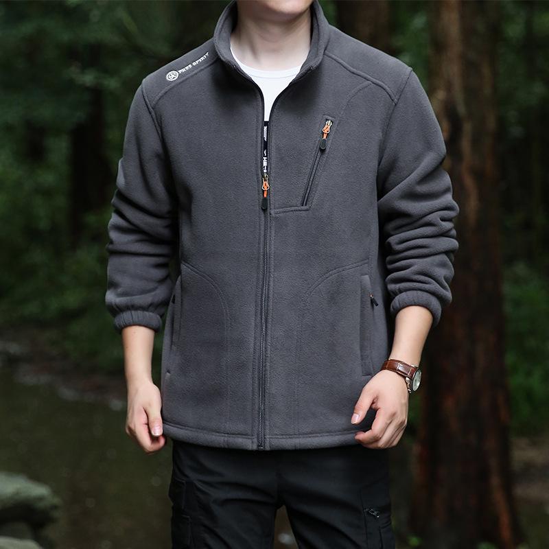 2025 Men's Sherpa Fleece Mountaineering Jacket - Autumn/Winter Outerwear