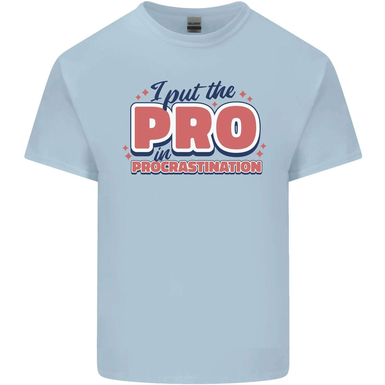 I Put the Pro In Procrastination Procrastinate Kids T-Shirt Childrens 2XL