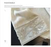 Women's Chinese Style Jacquard Embroidery Satin Shirt - Loose Fit, Round Neck