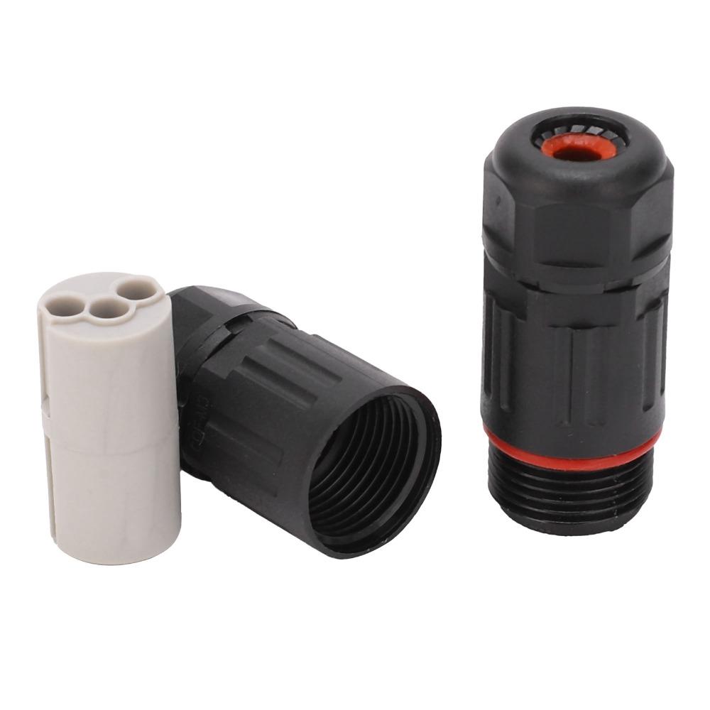 PA66 Fire Retardant Cable Connector CDF M3 Wire to Wire Adapter Network Adapter