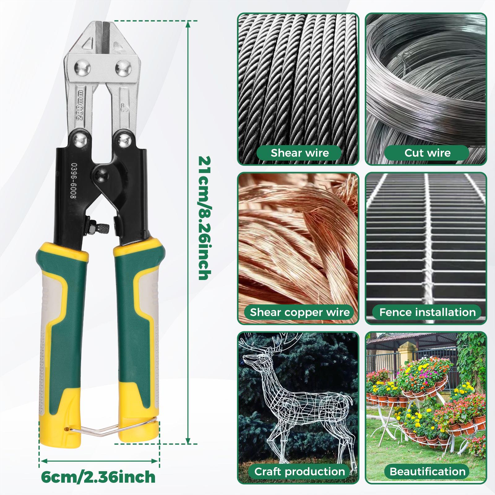 

Multi functional wire breaking pliers Ergonomic handle anti slip practical Efficient Cutting for Aluminum