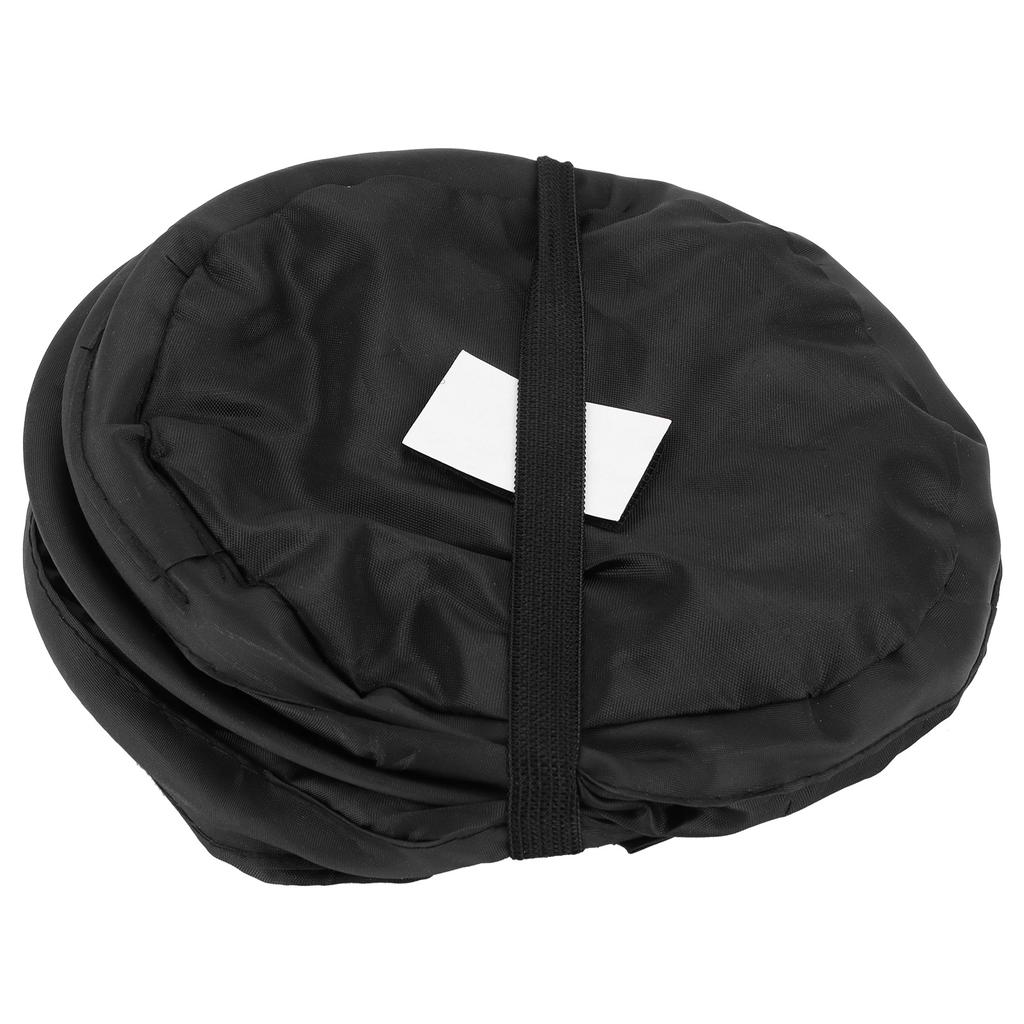 Car Trash Can Foldable MultiPurpose Hanging Car Trash Black Traveling Universal Portable for