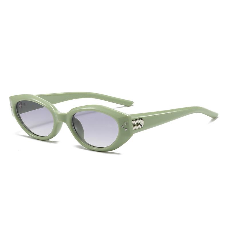Sunglasses High-end Retro Men's Small-frame Sunglasses Cat-eye Sunglasses Women's High-end