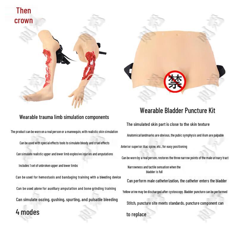 ZeYao Wearable Emergency Bleeding Simulation Training Module