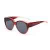 Fashion Large Frame Sunglasses Cover Over Myopia Prescription Glasses Portable Men Women Vintage Fishing Driving Eyewear