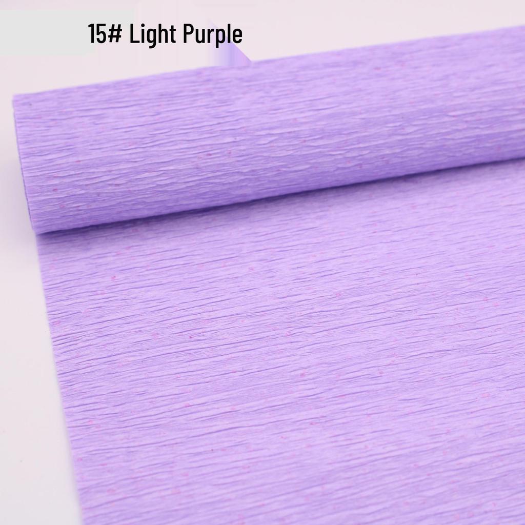 Colored Crepe Paper for DIY Floral Crafts and Packaging