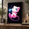 5D Diamond Painting Mew DIY Full Drill Diamond Art Kit Home Decoration