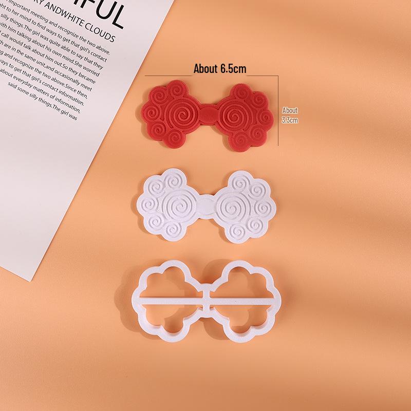 Blessing & Longevity Fondant Cutter Mold for Birthday Cakes
