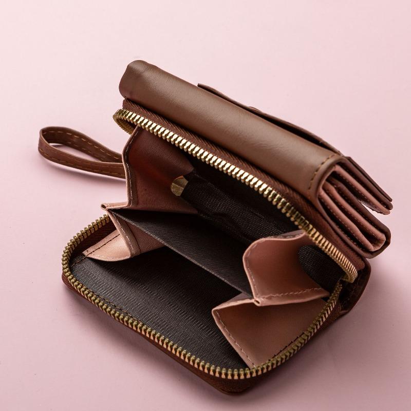 New Change Card Bag, 30% Off Unisex Zipper Short Wallet Card Bag.