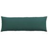 Sofa Cushions 2 Pcs Dark Green 120 X 40 Cm Fabric