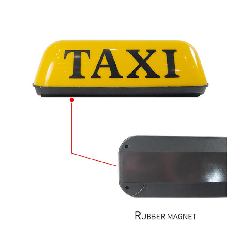 Taxi-Licht, Cab-Dachlicht, Vintage-Taxi-Dachschild, Retro-Taxi-Leuchtschild, helles Schild für Taxi, 12 V, Autodach-Taxischild