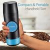 Upgraded Portable Mini Electric Espresso Maker, 2 In 1 Capsule & Ground Espresso Option Easy Refill Water Tank 90 Ml,