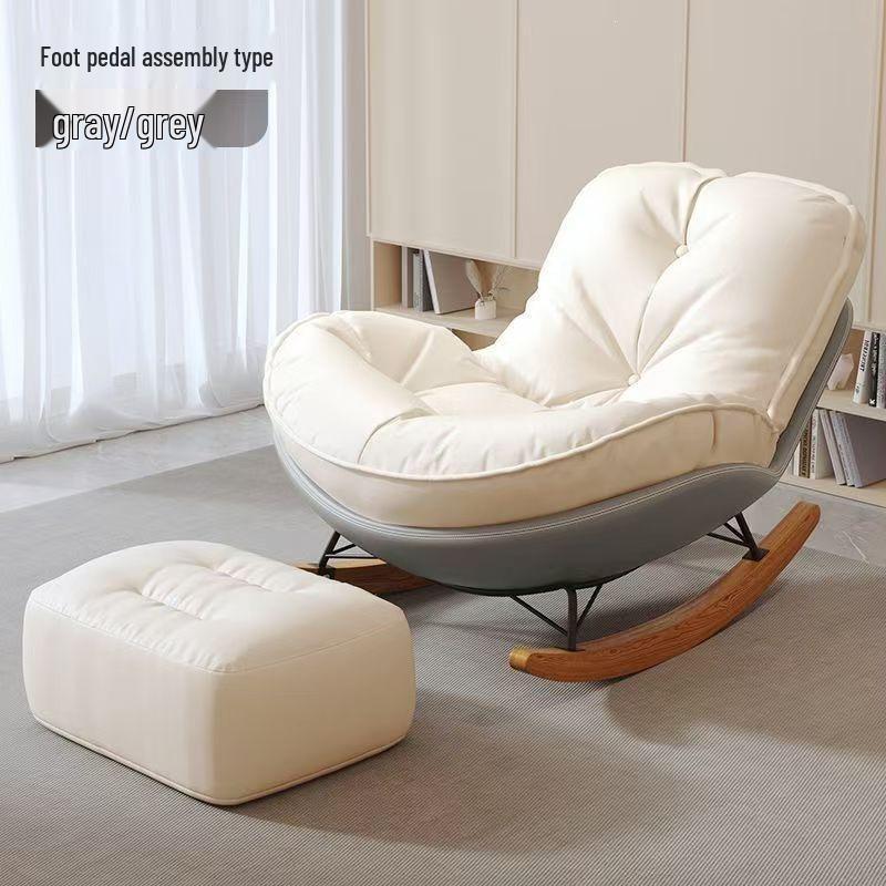 Comfort Rocking Recliner: Lazy Bedroom & Living Room Chair