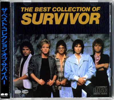 CD SURVIVOR  The Best Collection Of Survivor D32Y0070 Canyon 1986 Japan Rock Used