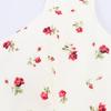 Floral Print Fluffy Camisole Mini Dress