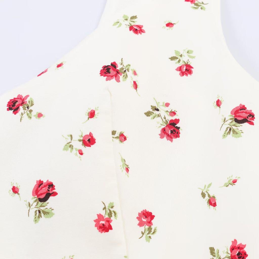 Floral Print Fluffy Camisole Mini Dress