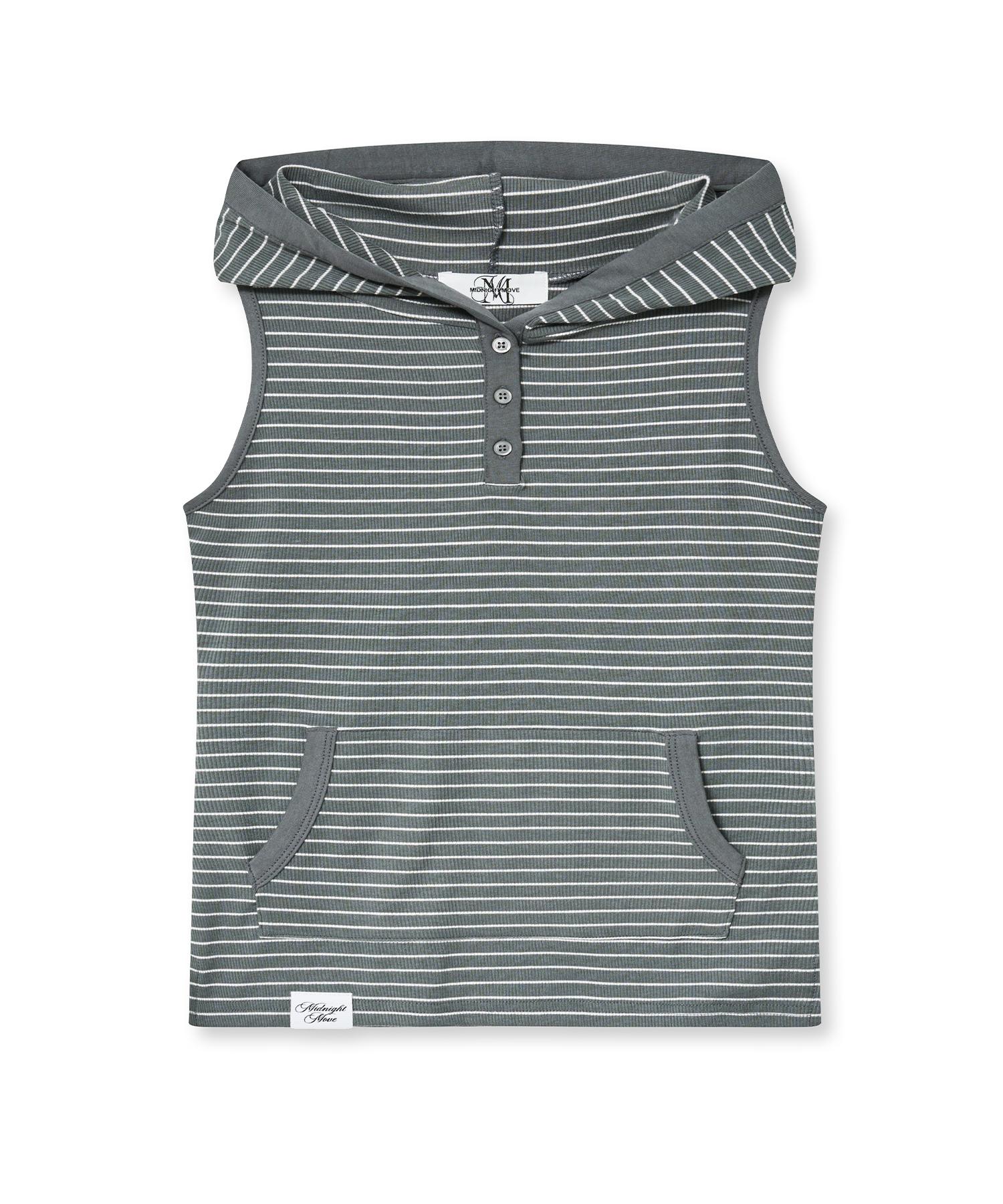 Midnight Move Hd Stripe Top (Dark Gray) Dark Grey