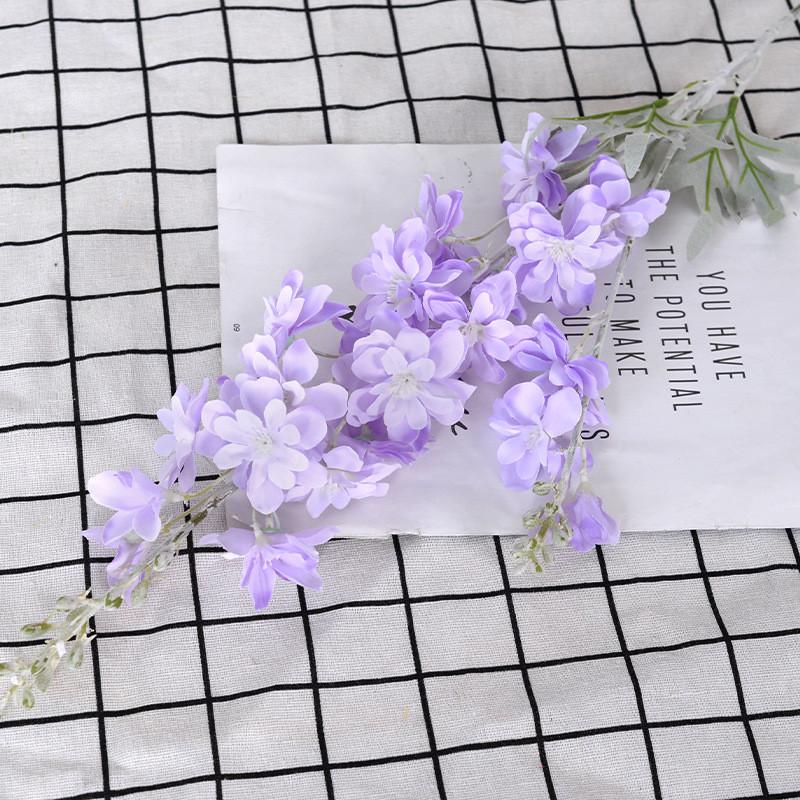 Consolida Ajacis And Hyacinthus Orientalis Artificial Flower For Decoration Home