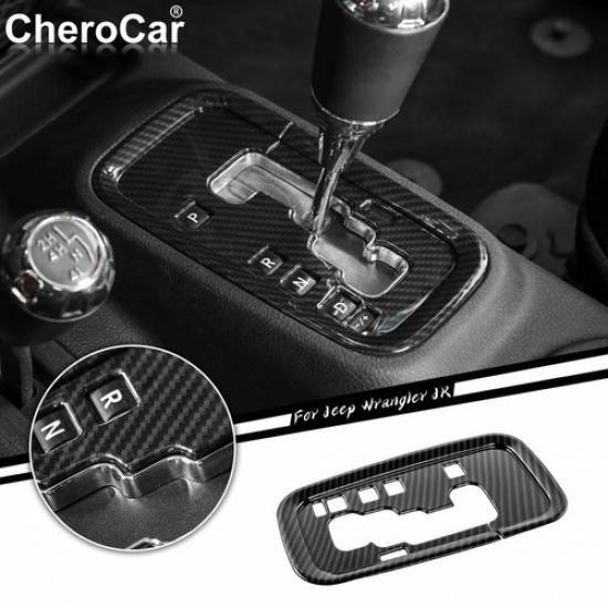 Gear Shift Panel Decoration Cover Trim for Jeep Wrangler JK Interior Accessories