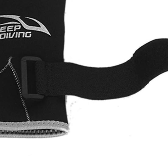 1 Pair Anti-slip Diving Gloves Widely Use Nylon Keep Warm Thick Snorkeling Mittens