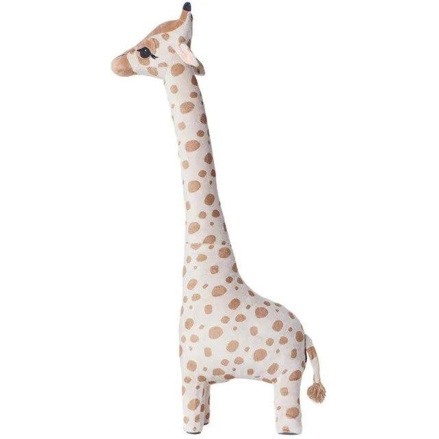Peluche di grandi dimensioni, 40-85 cm, simulazione giraffa, peluche morbido, bambola di peluche morbida, bambola addormentata, regalo di compleanno per ragazzi e ragazze