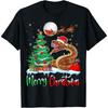Cobra Snake Santa Hat Xmas Merry Christmas Cobra Snake T-Shirt GIU Mens Womens Tank Top Sweatshirt Hoodie 986 Black