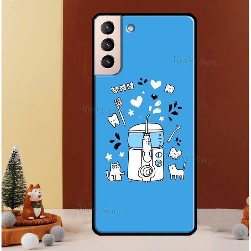 Zahnarzt Zahnmedizinischer Zahn Krankenschwester Handyhülle Für Samsung Galaxy S22 S21 Ultra Note 20 Note 10 S8 S9 S10 Plus S20 FE Hülle