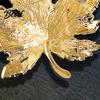 Festive Leaf Pin 1/3Pcs Maple Brooch Colored Rhinestone Enamel Thanksgiving