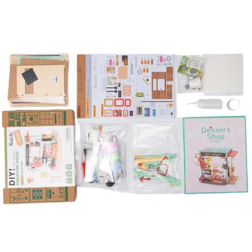 Tsukurundesu? DIY Miniature Dollhouse DGM Series (Dessert) with Japanese Instructions