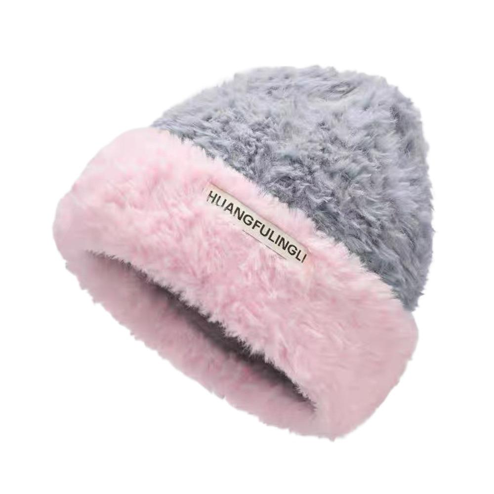 Soft Y2k Beanies Thickened Winter Knitted Hat Casual Bonnet Caps  Riding