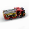 1036 PEZZI MOC Modello London Fire Brigade Lfb MK3 Autopompa Scala Camion Pesante Atego Blocchi da Costruzione Assemblaggio Fai-da-te Blocchi da Costruzione Regalo