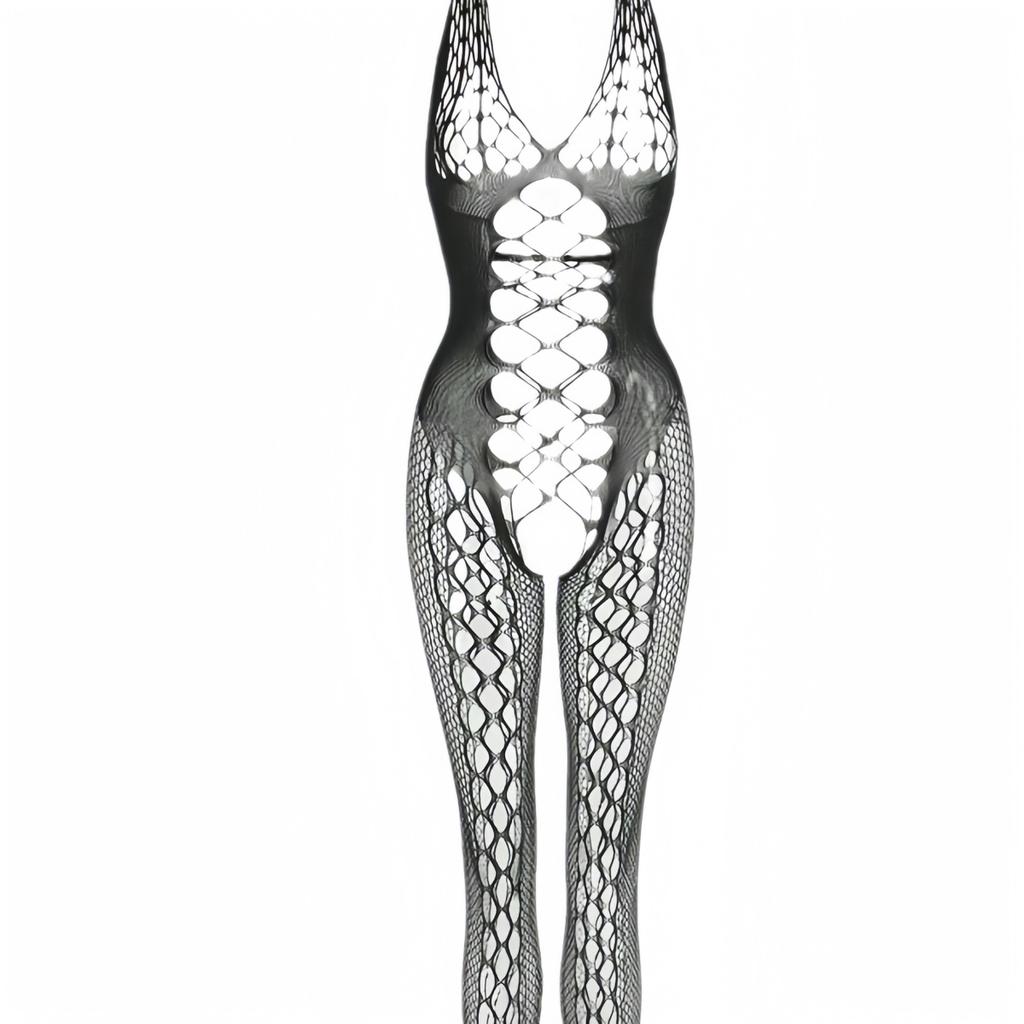 4PCS/SET Plus Size Sexy Lingerie for Women Erotic Fishnet Bodystockings Underwear Bodydoll Lingerie Costumes Bodysuits