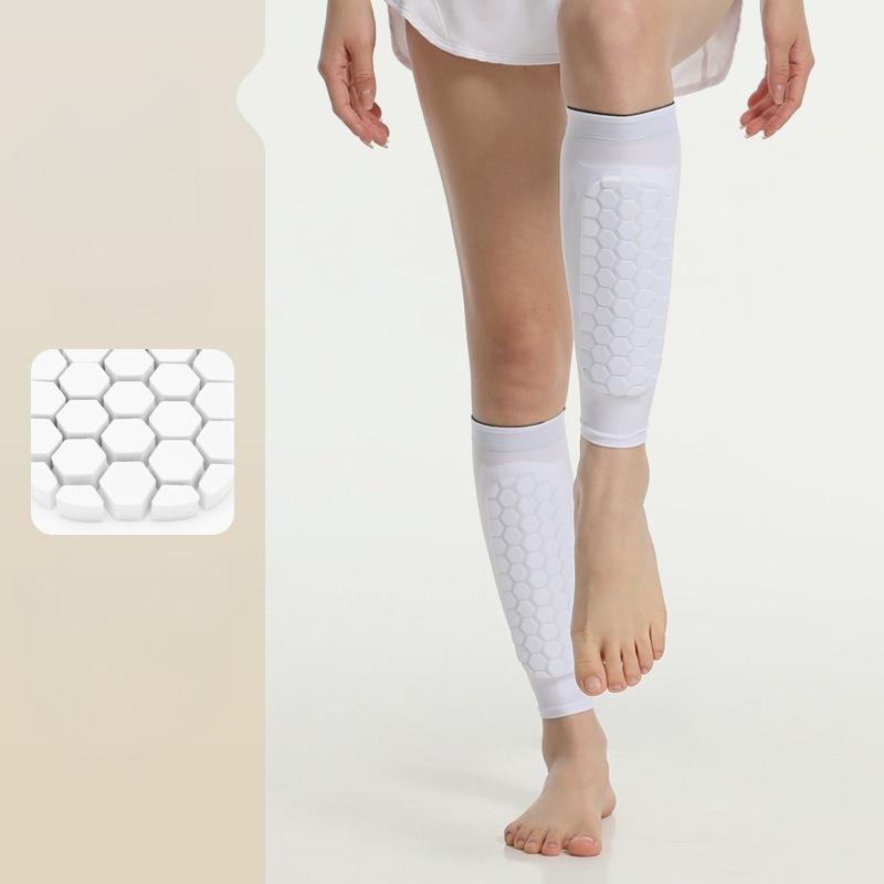 1PCS Professional Antislip Leg Socks Outdoor Sports Calf Football Leg Guard Cover Anticollision Leg Protection Socks Leg Sleeve