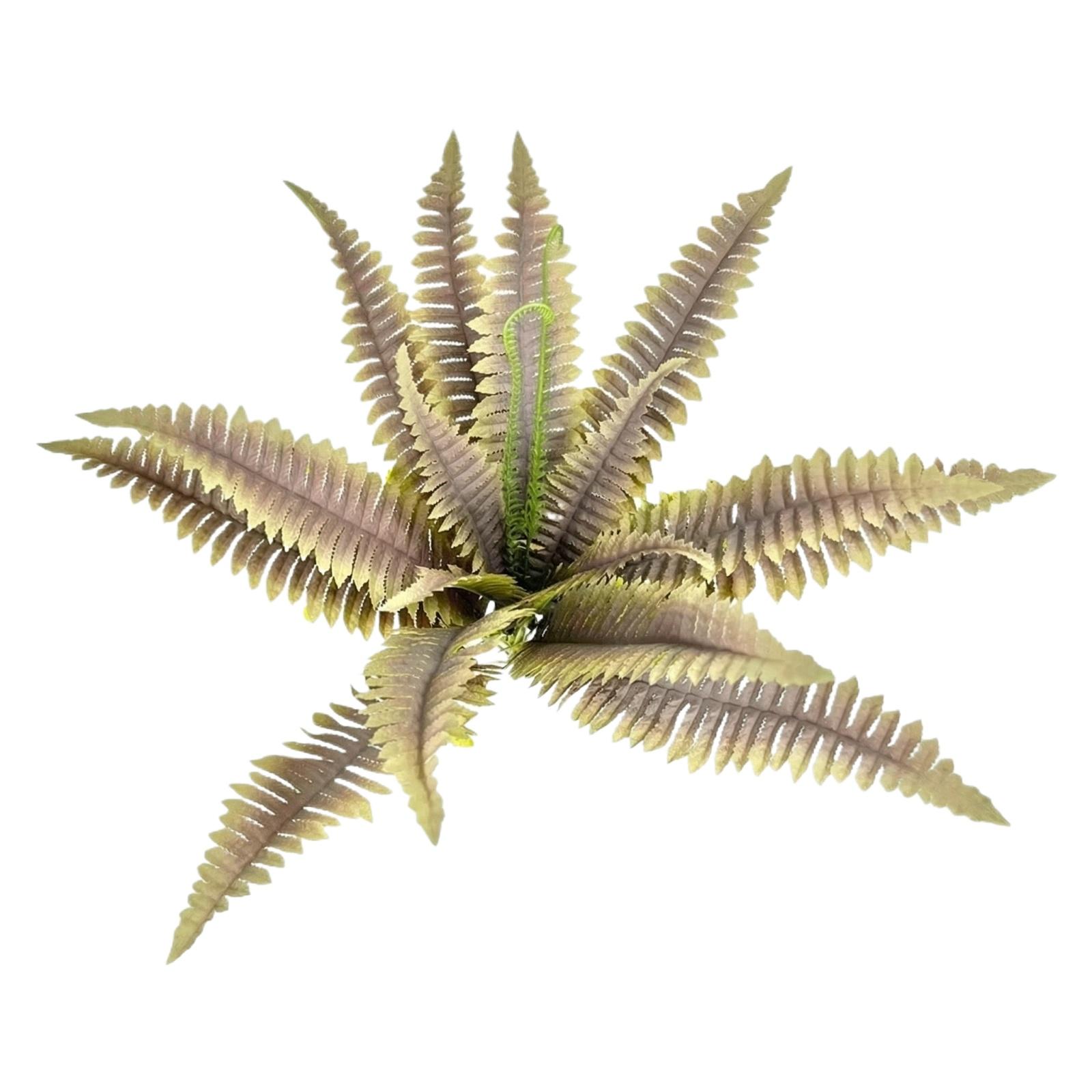 Искусственные растения, имитация больших персидских листьев, поддельные, аксессуары для декора стен комнатных растений, пучки водных растений