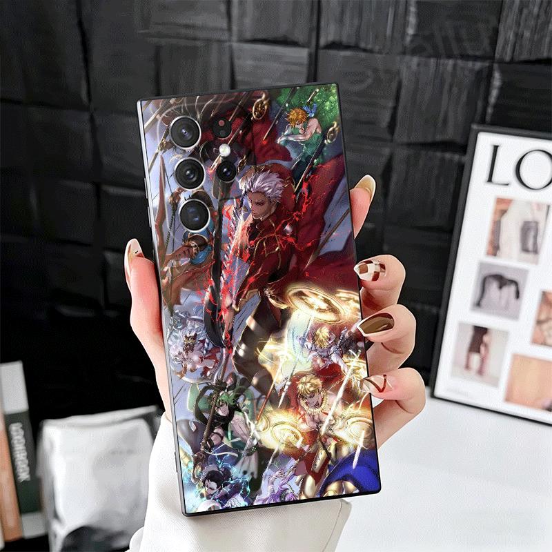 Fate Zero Stay Night Archer Soft Phone Case for Samsung Galaxy S26 S25 Edge S24 Ultra S23 Plus S22 S21 FE S20 Black Cover Back S