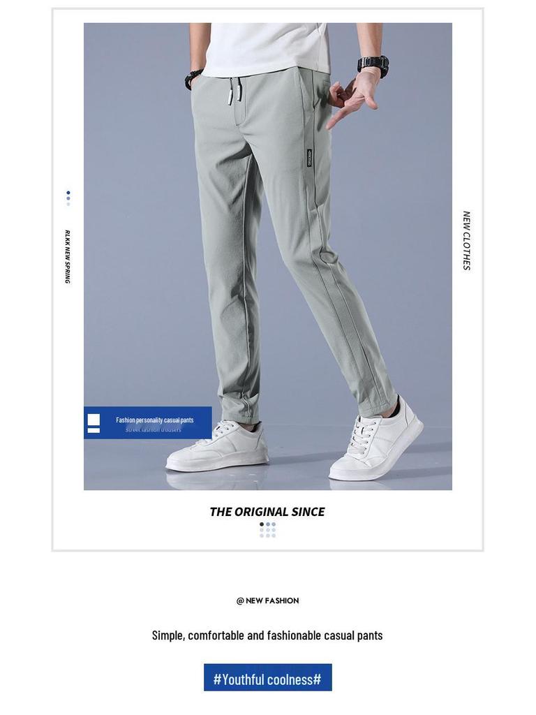 Men's Casual Loose Breathable Straight-Leg Pants - Autumn/Winter Trend