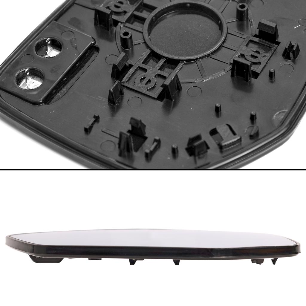 Für Honda Civic 2016–2021: 1 Stück rechtes Außenspiegelglas, konvex, beheizt, Weitwinkel, mit Rückplatte (Außenspiegelglas)