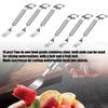 Professional Stainless Steel Watermelon Slicer With Fork Fruit Cutter Gadget Multifunctional Kitchen Tool For Home Use