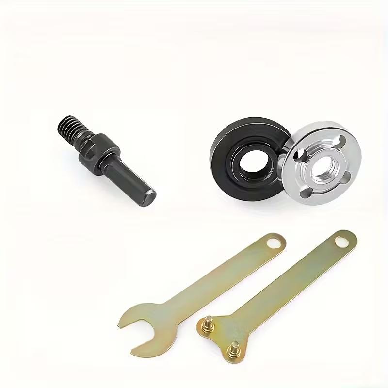 5-piece Hand Drill Angle Grinder Connecting Rod Electric Drill Conversion Head Converter Cutting Angle Grinder Accessories