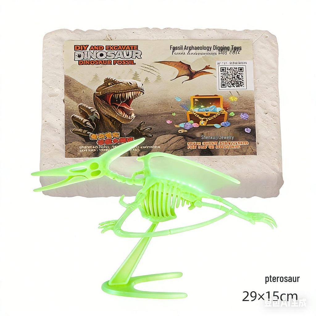 Dinosaur Fossil Excavation Kit: Educational Science Toy for Kids