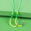 with PE Line Carp Hooks Spring Fish Hook Fish Line Hook Double-Hook Carp Fishing Hooks Barbed Hook